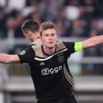 Matthijs De Ligt trong trận đấu giữa Juventus và Ajax.